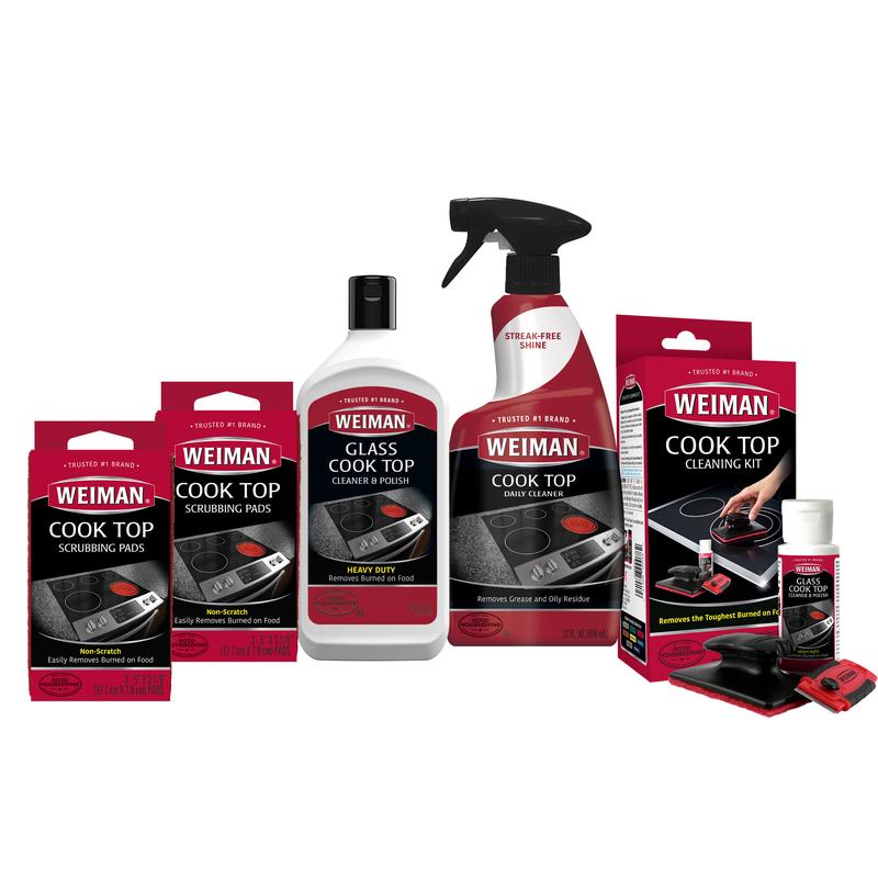 Weiman Ultimate Cook Top Bundle - Kitchen Cooktop Stove Top Cleaner