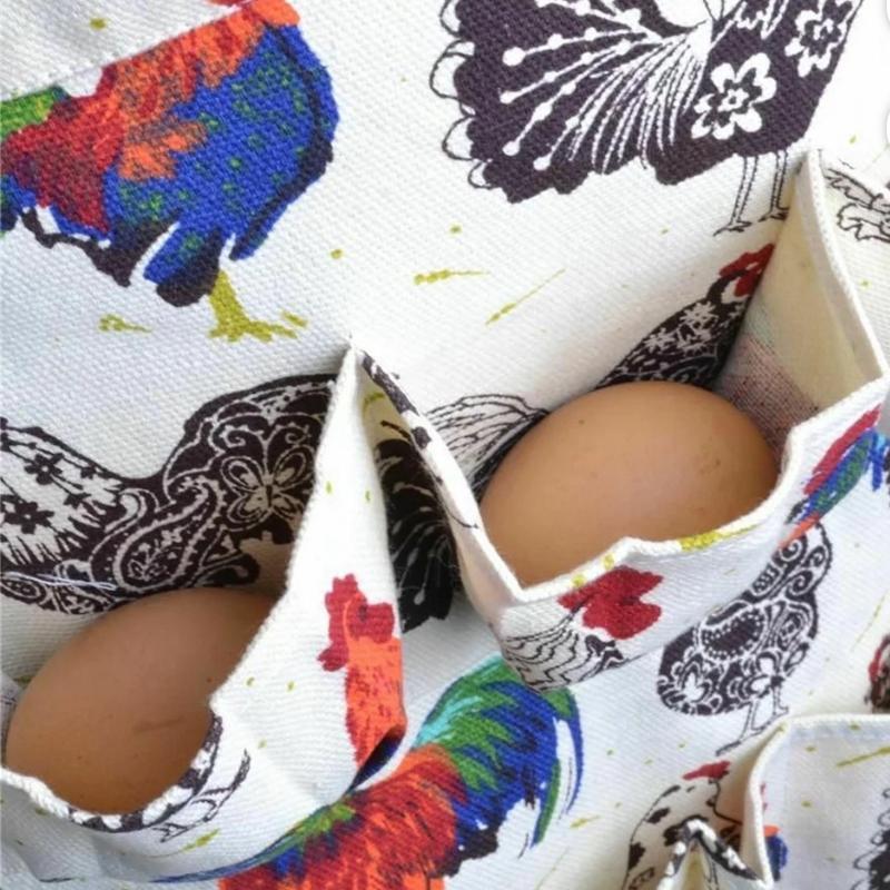 Egg Collecting Apron with 12 Deep Pockets - Homestead Essentials for Chicken Tenders