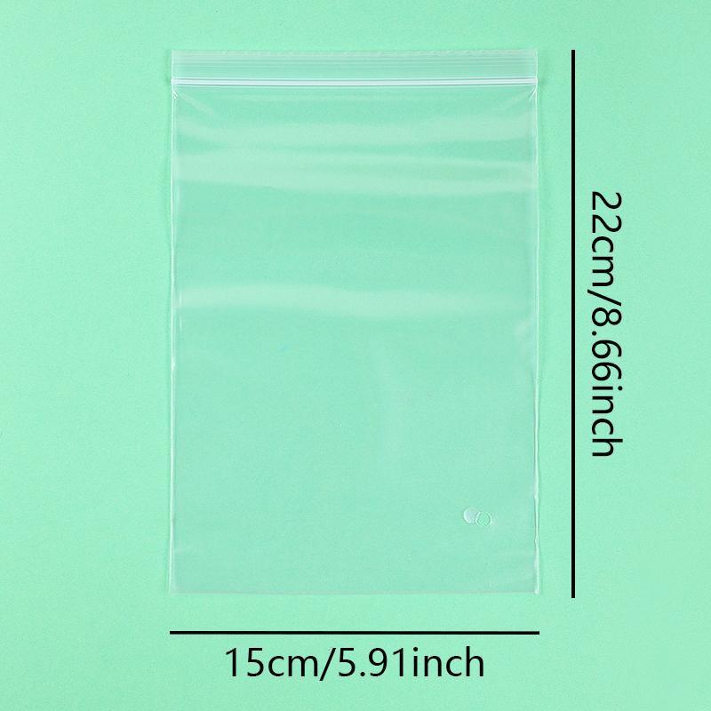 Transparent Self-sealing Bag, 10 30 50pcs Plastic Storage Bag, Bag for Photo Book Candy Snack Jewelry Office Stationery