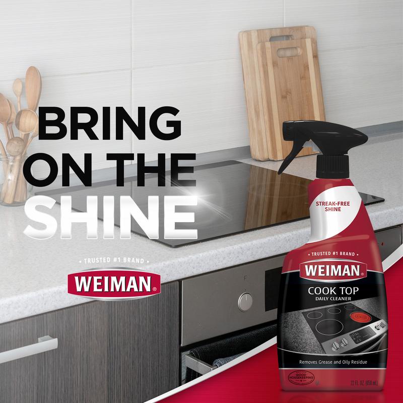 Weiman Ultimate Cook Top Bundle - Kitchen Cooktop Stove Top Cleaner