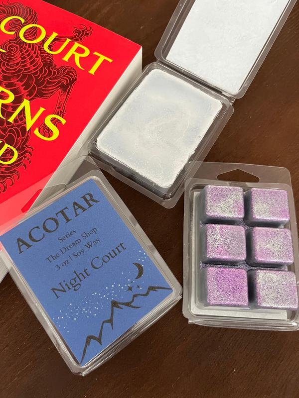 Night Court Wax Melt | Book Wax Melts | ACOTAR Inspired | Bookish Wax Melts | A Court of Thorns and Roses |