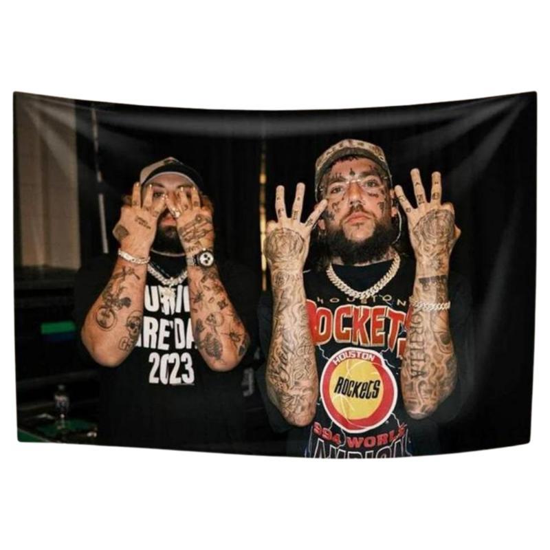 Suicide Boyy 2-Sided Flag Tapestry for Bedroom & Living Room Decor – Unique Decorative Hanging Wall Banner