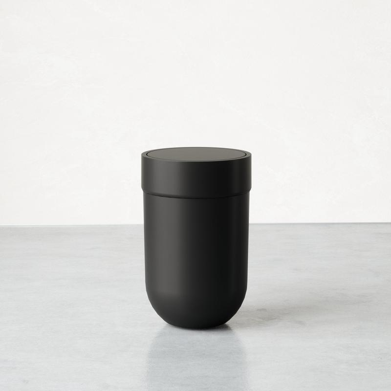 Umbra Touch Trash Can - Small Waste Can Perfect for Bathrooms, Bedrooms & More