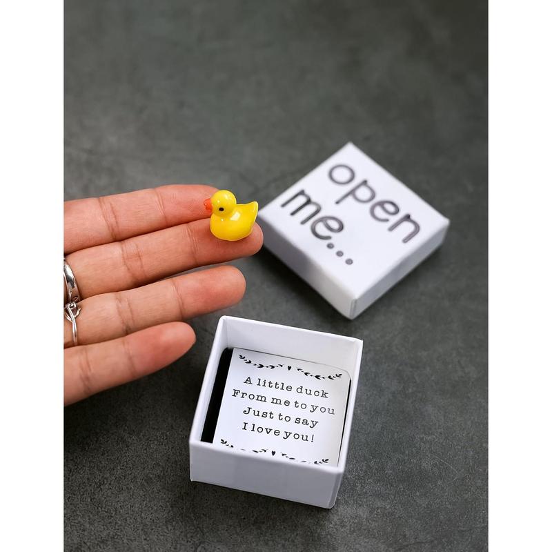 I Love You Gift, Duck Gift, Matchbox Gift, Gift For Boyfriend, Gift For Girlfriend, Valentine's Day Gift