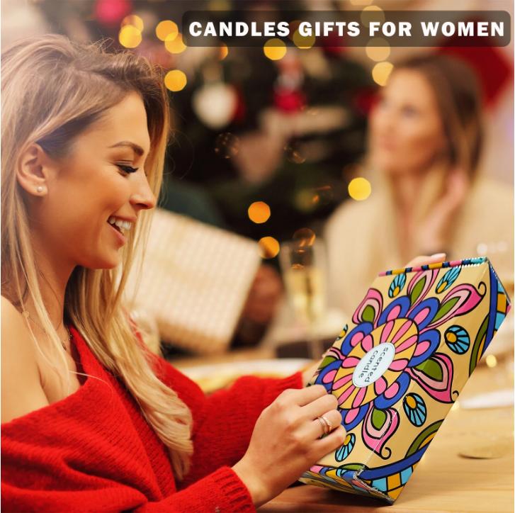 Candles Gifts for Women,Aromatherapy Candles for Home,Presents for Mum,Gifts for Men,Christmas Gifts for Women,The Total Burning time is 114 Hour