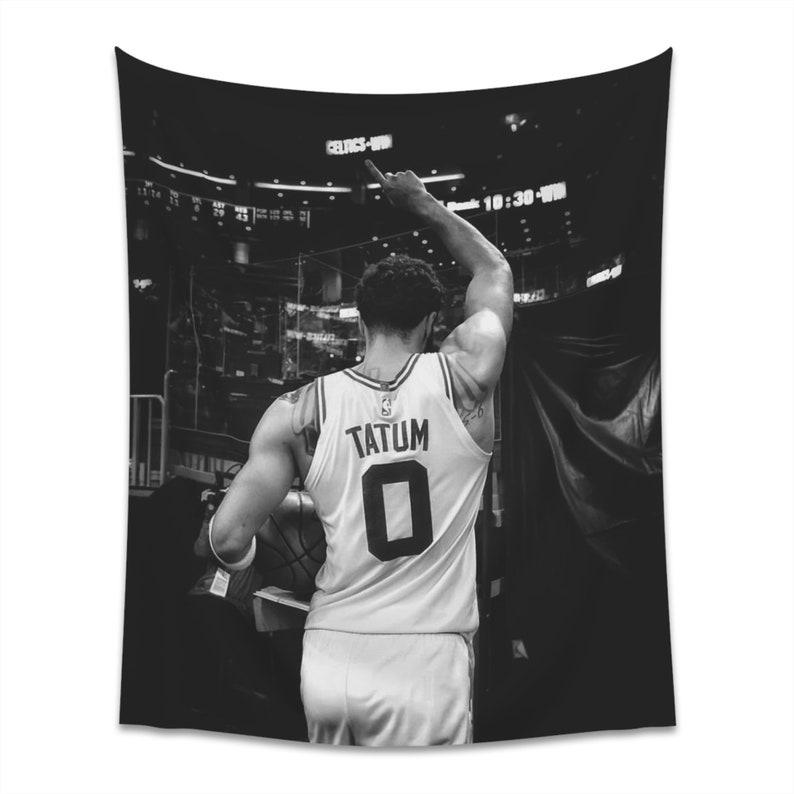 Jayson Tatum Flag, NBA Printed Wall Tapestry, Boston Celtics Flag, Sports Decor Suitable for decorating the bedroom or taking on a picnic