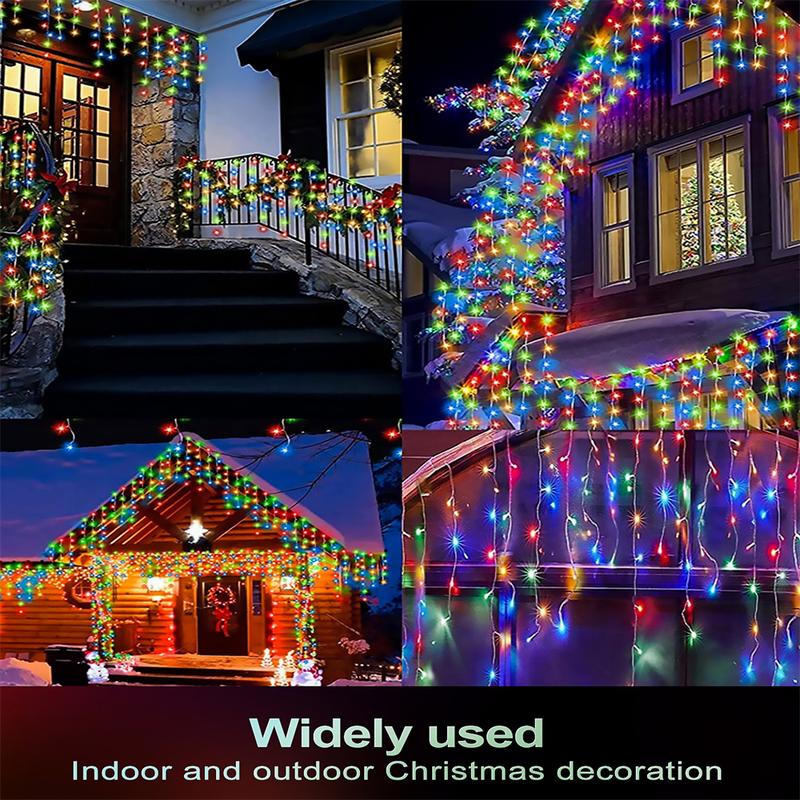 Solar powered Christmas fairy tale lamp waterproof indoor and outdoor design 3.5M for holiday wedding party decoration Light Plastic Switch Ornaments