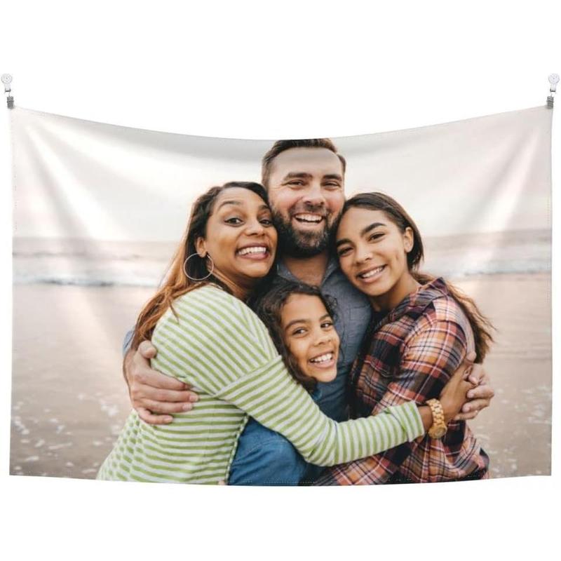 Custom Tapestry Upload Images Banners and Signs Customize For Bedroom 40 * 30 inch Horizontal