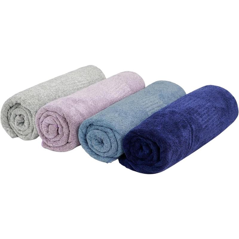 Bath Towels Super Soft Towels for Bathroom, Highly Absorbent Large Towels 35 x 63 Inches, Quick Dry Navy Blue SEISSO Towel Sets