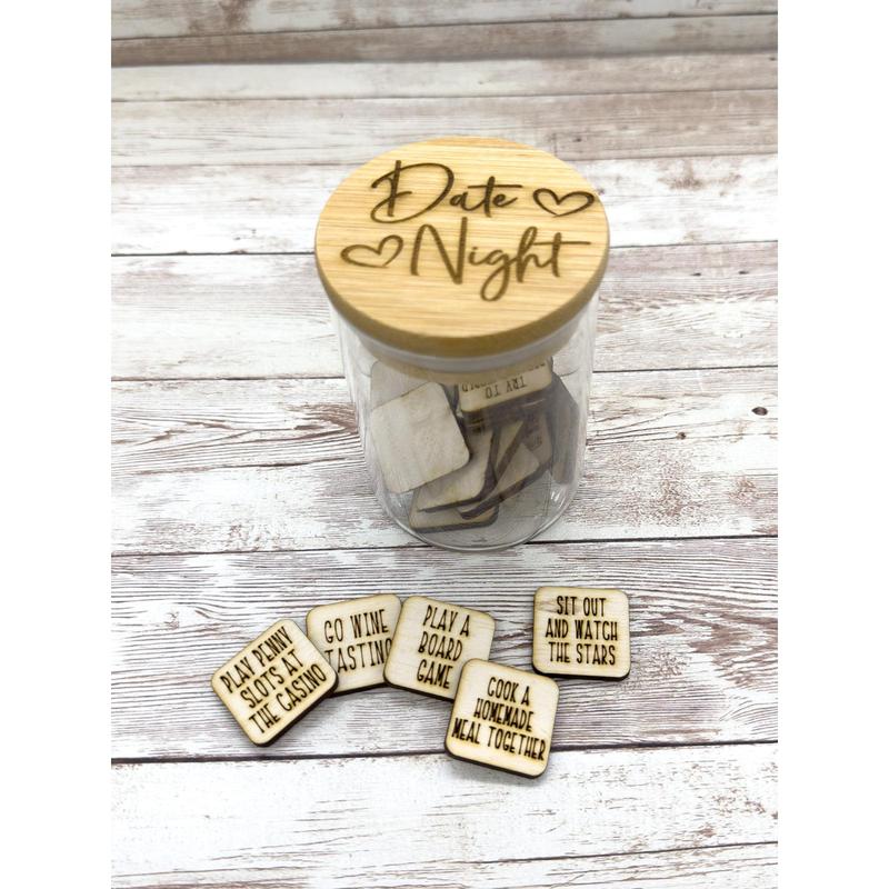 Date Night Jar | Valentine's Gift | Anniversary Present