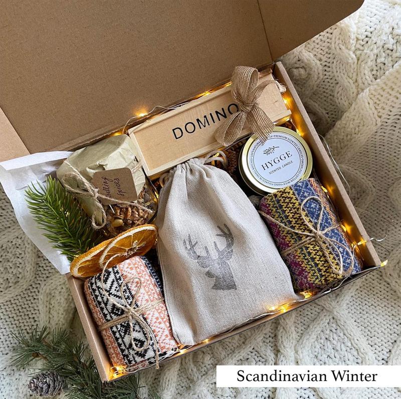 HYGGE, Custom In Description, Housewarming Gifts for New Homeowners, Care Package For Family, Thank You Gift Box from Realtor, Broker, Designer, House Warming Gift Basket