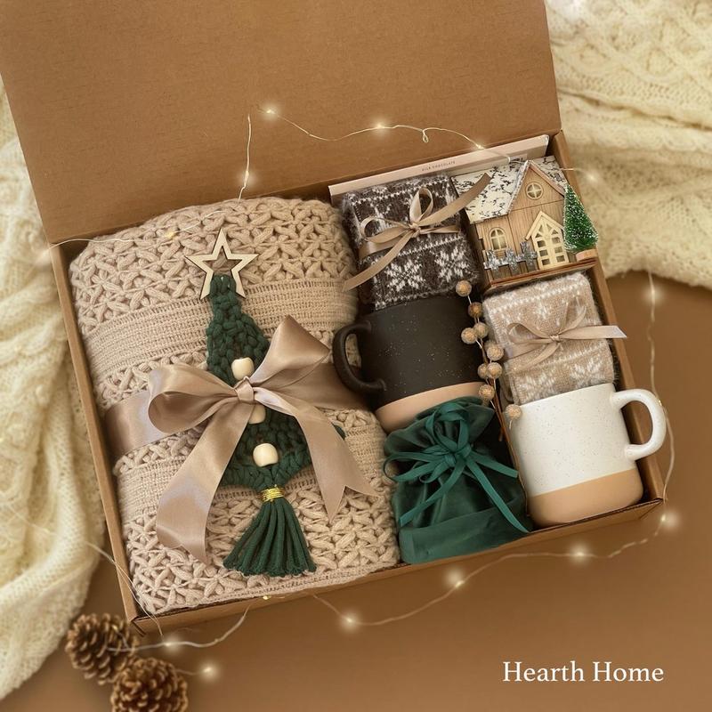 HYGGE, Custom In Description, Housewarming Gifts for New Homeowners, Care Package For Family, Thank You Gift Box from Realtor, Broker, Designer, House Warming Gift Basket