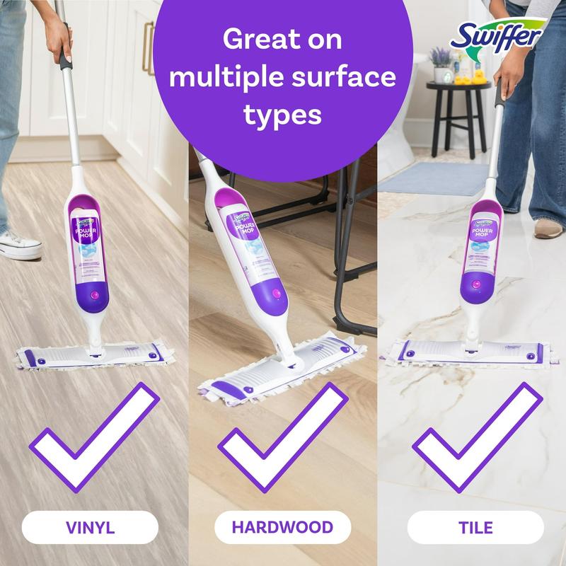 Swiffer Power Mop Starter Kit Floor Cleaner