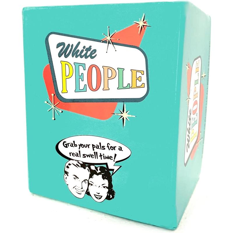 White People The  - Funny White Elephant Xmas  Santa Gift - Gag Gift - Americas Favite Party