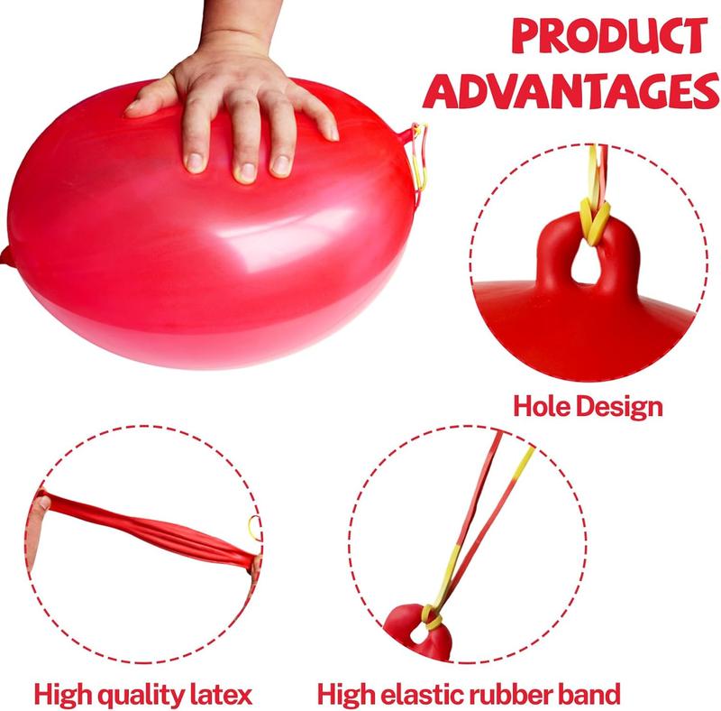 36 Punch Balloons Heavy Duty Party Favors For , Bounce Punching Balloons with Rubber Band Handle for Birthday Party