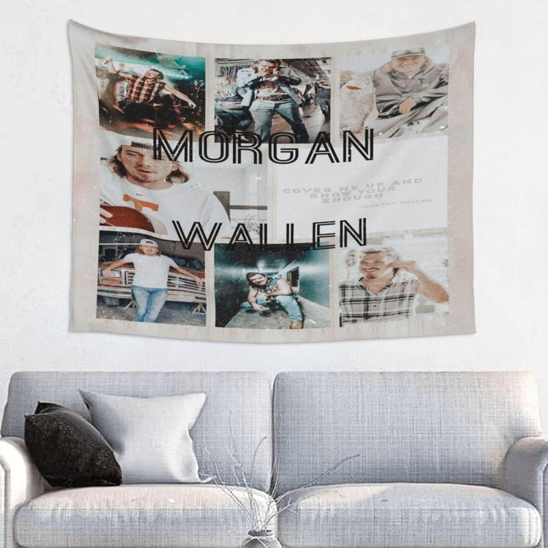 Morgan Star Wallen Tapestry Cool Tapestry Art Prints Wall Painting Artworks Tapestries Hanging Picture Gift Bedroom Home Decor