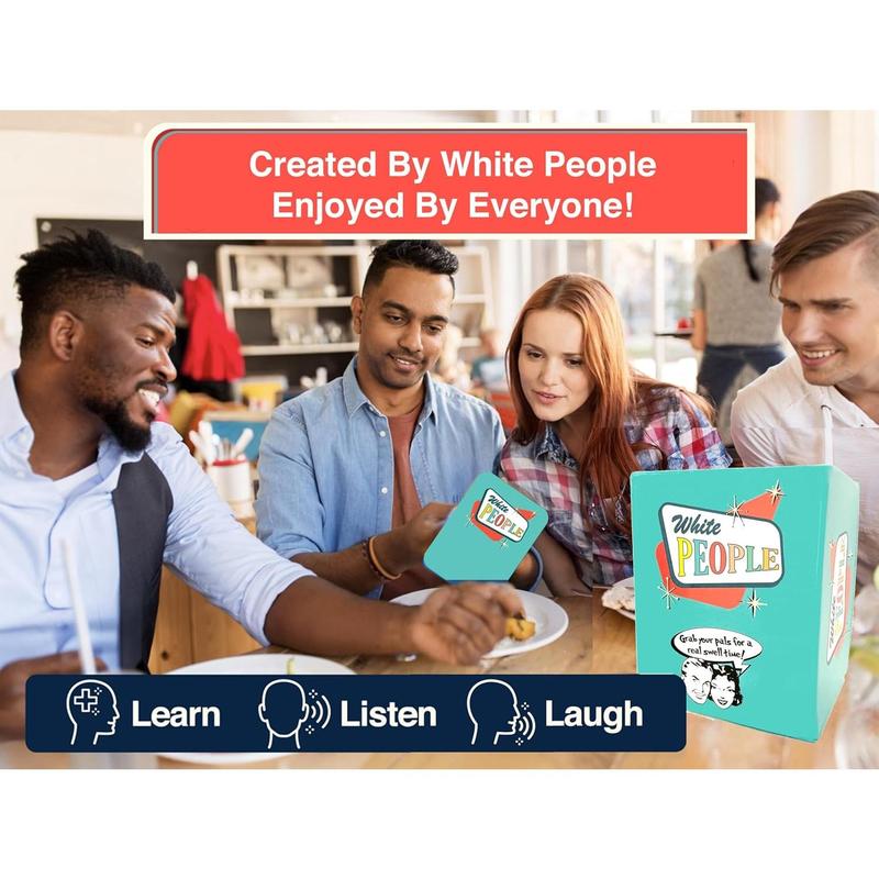 White People The  - Funny White Elephant Xmas  Santa Gift - Gag Gift - Americas Favite Party