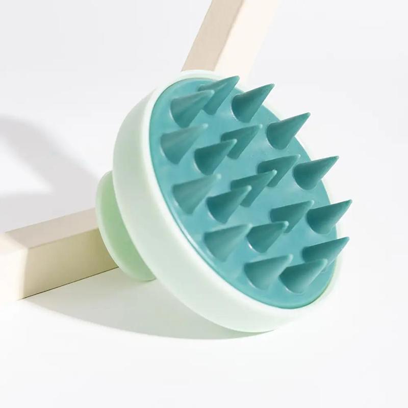 Silicone Head Scalp Massage Brush, Showering Scalp Massager, Scalp Scrubber Hair Brush Body Scrubber, Hair Combing Brush, Shower Massage Brush Body Bath Brush