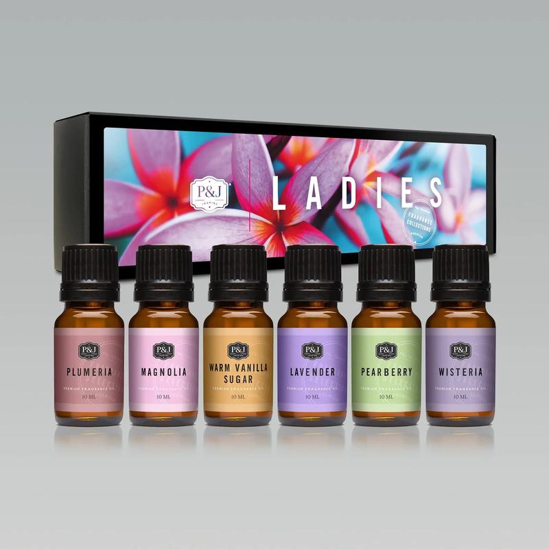 Ladies Set of 6 Fragrance Oils 10ml