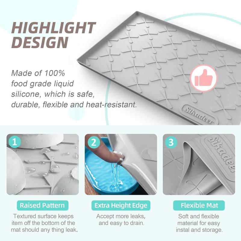 Under Sink Mat for Kitchen Waterproof, 34