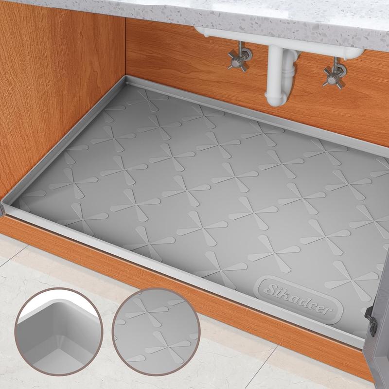 Under Sink Mat for Kitchen Waterproof, 34