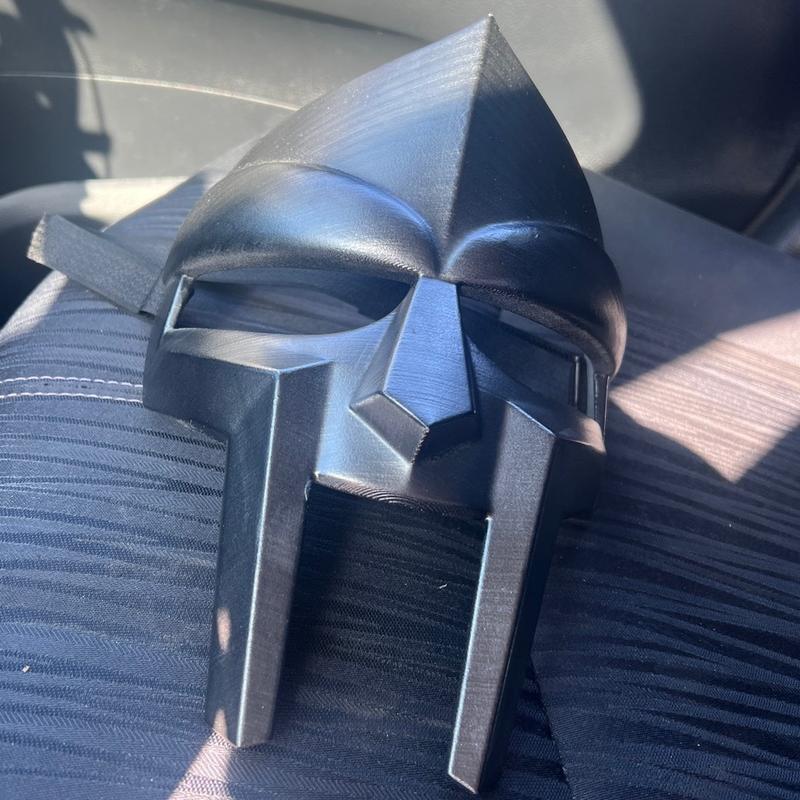 EmptySpool 3D Printed Graphite NF Doom Mask Cosplay