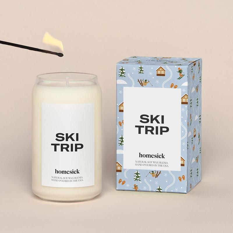 Ski Trip Candle