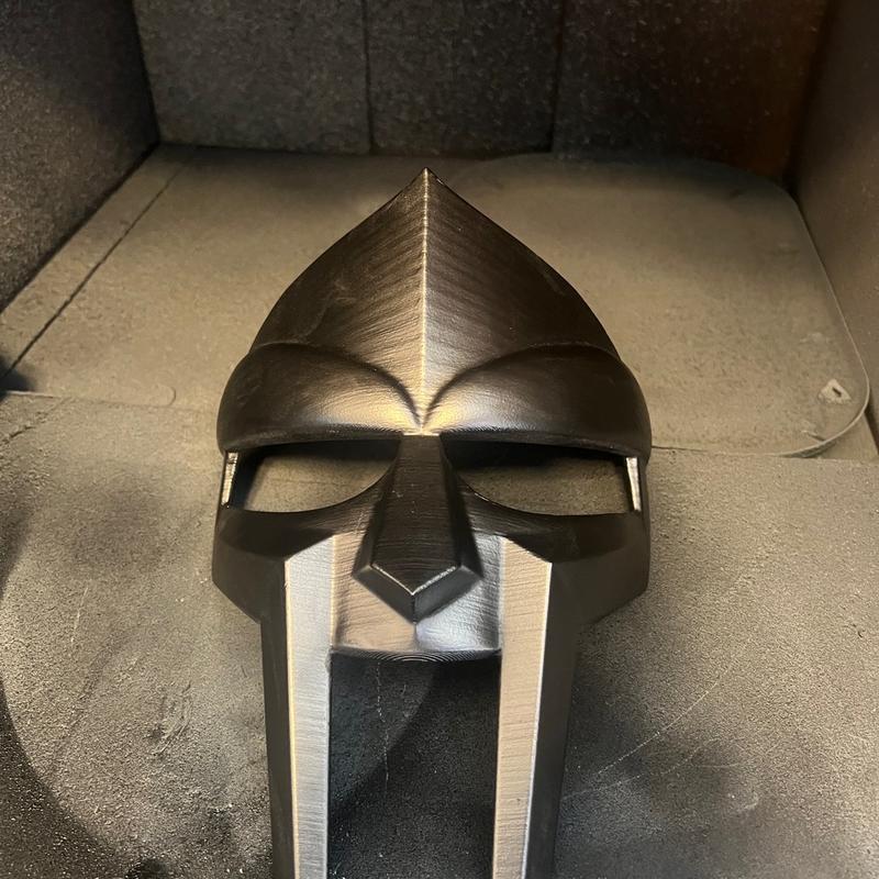 EmptySpool 3D Printed Graphite NF Doom Mask Cosplay