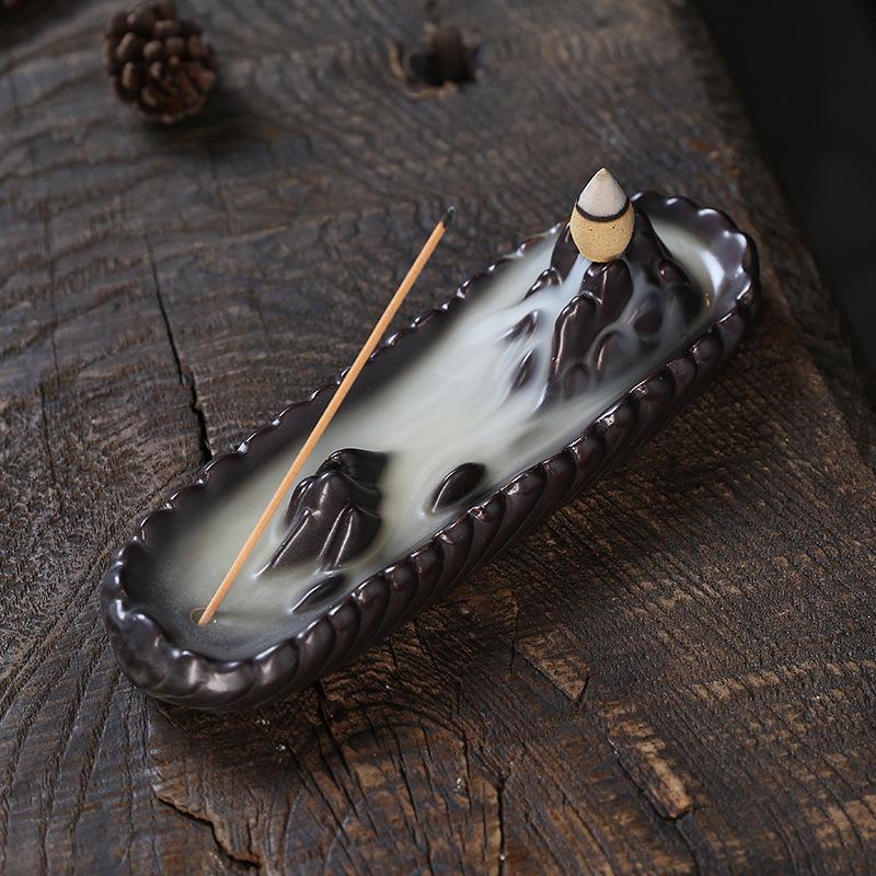 Ceramic Incense Burner for Mean Girls Decorations for Ramadan Decoration, 1 Count Meditation Incense Stick Holder, Decorative Incense Tray for Home Decor, Room Decor