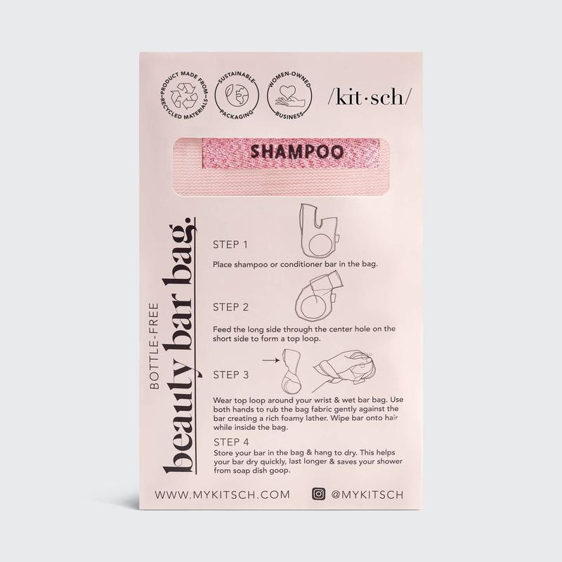 KITSCH Shampoo Beauty Bar Bag - Blush