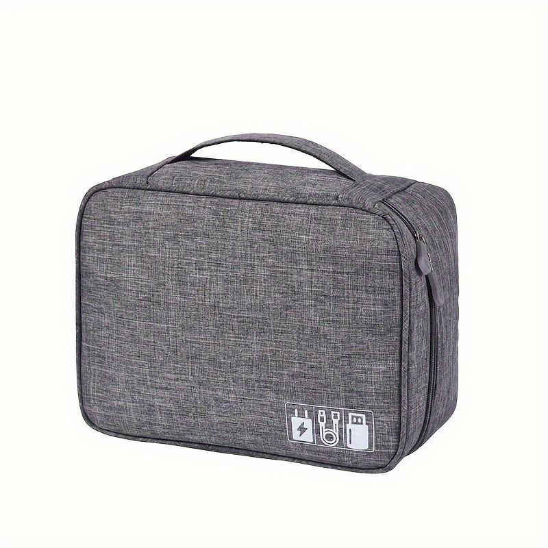 Digital Storage Bag, Anti-static Digital Storage Box, Large Capacity Multi-grid Data Cable Storage Bag, USB Cable Earphone Charger Storage Bag, Home Organizer