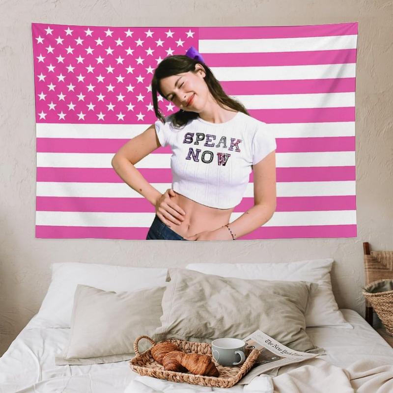 Funny Flag Gracie Abrams Tapestry Poster Wall Hanging Art Suitable for Room Bedroom Living Room Dormitory Wall Outdoor Garden Decoration Aesthetic Merch