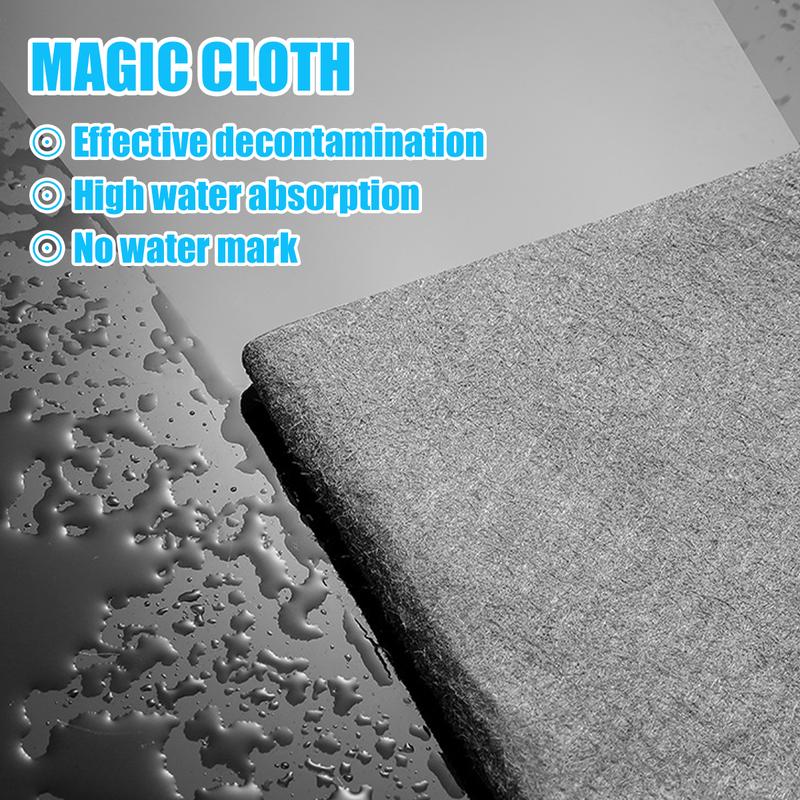 Christmas Gifts 10 Counts Cleaning Cloth Reusable Microfiber Cleaning Pad High Water Absorption Stripe Free Cleaning Towel Rag Multipurpose Polishing Cloth Glass Window