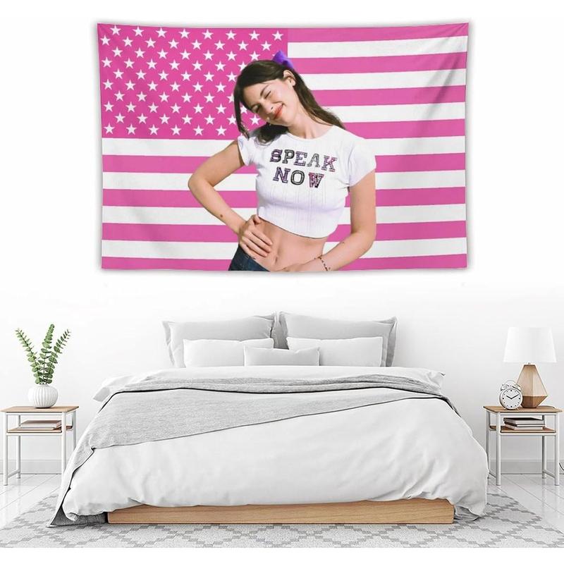 Funny Flag Gracie Abrams Tapestry Poster Wall Hanging Art Suitable for Room Bedroom Living Room Dormitory Wall Outdoor Garden Decoration Aesthetic Merch