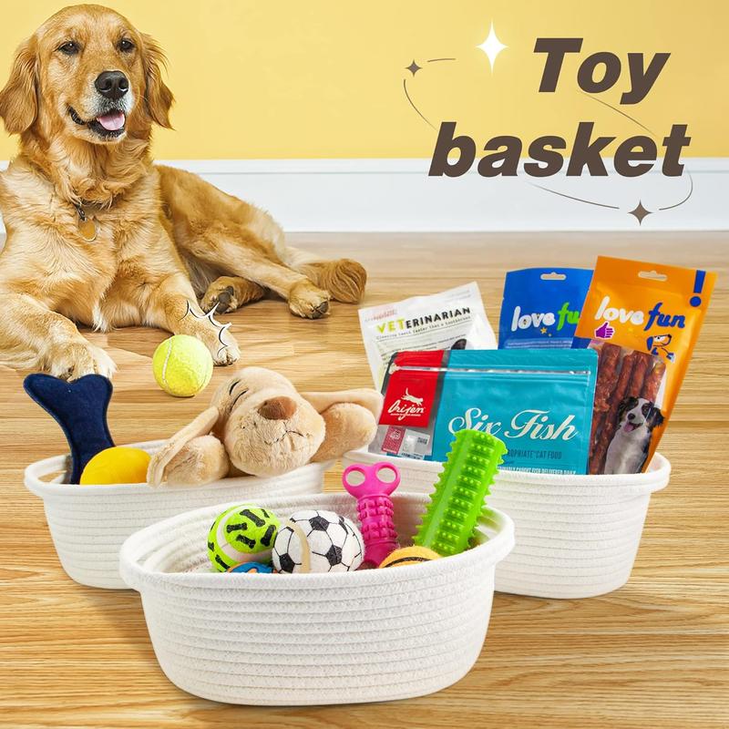 Small Woven Basket with Gift Bags and Ribbons Durable Baskets for Christmas Gifts Empty Small Rope Basket for Storage 12