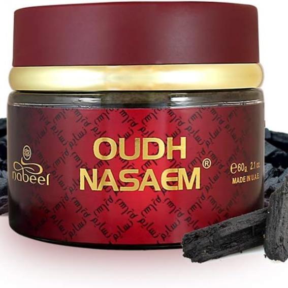 Nabeel | Oudh Nasaem - Incense Jar - 60g (2.1 oz)