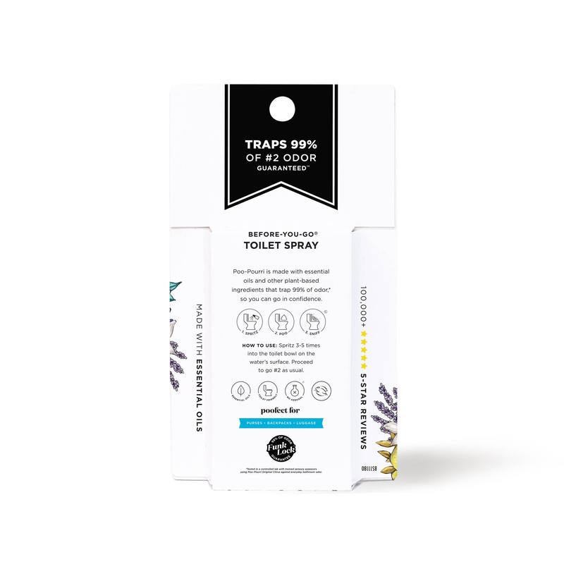 Poo~Pourri On-The-Go 3 pack 10mL Travel Size, Gift Set