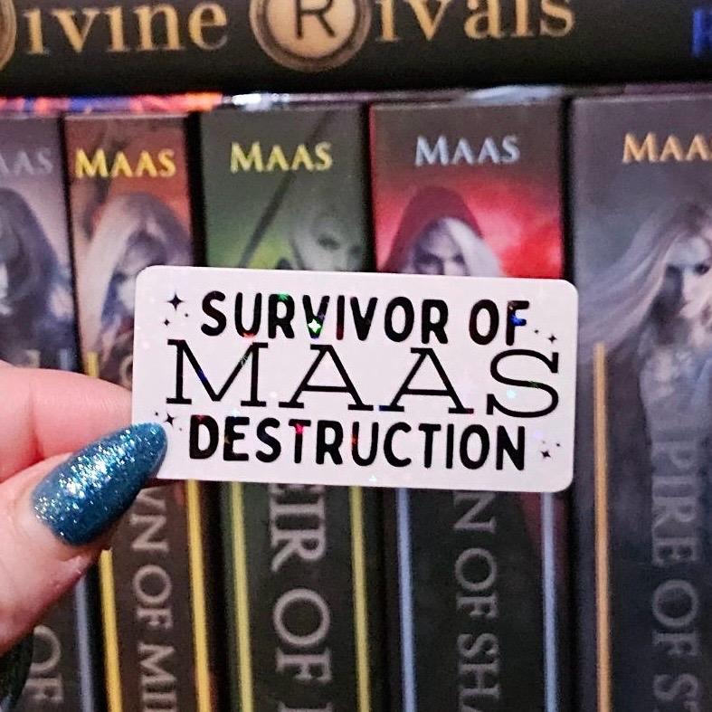 Survivor of Maas Destruction Sticker