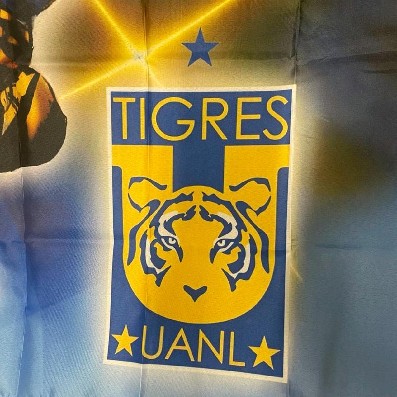 Club Tigres Soccer Banner Flag 3x5 Ft. - Colorful and Logo