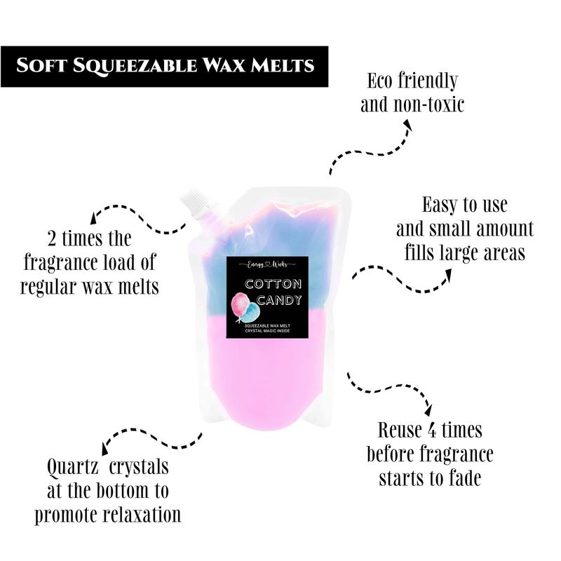 Cotton Candy Squeeze Wax | Highly Fragrant