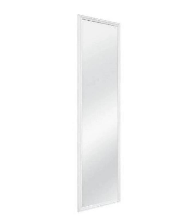 13x49 Full-Length Rectangular White Mirror