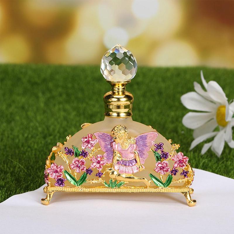 Empty Perfume Bottle, Creative Cartoon Flower Design Travel Perfume Dispenser, Empty Perfume Bottle for Travel