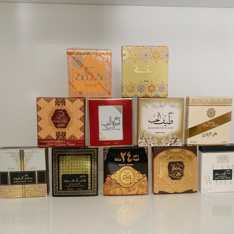 Dubai Bukhoor-Incense 40g Strong Long lasting Scents Fragrance Aroma Perfume