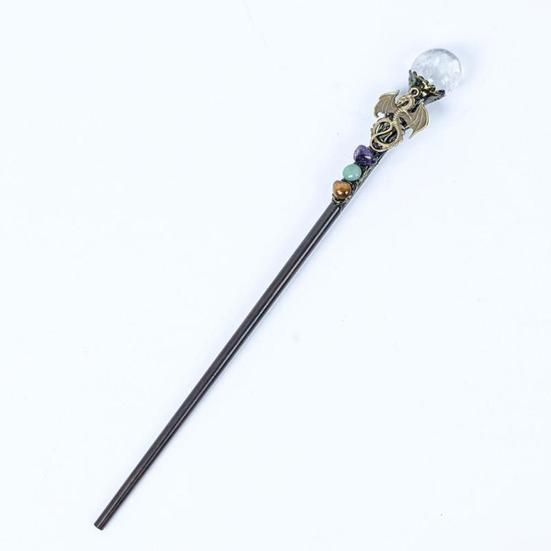 Creative Colorful Artificial Crystal Decor Cosplay Wand, Cute Wand for Girls, Handmade Wand for Cosplay, Party Decor, Wands for Party, Cosplay, Costume Party, Festival