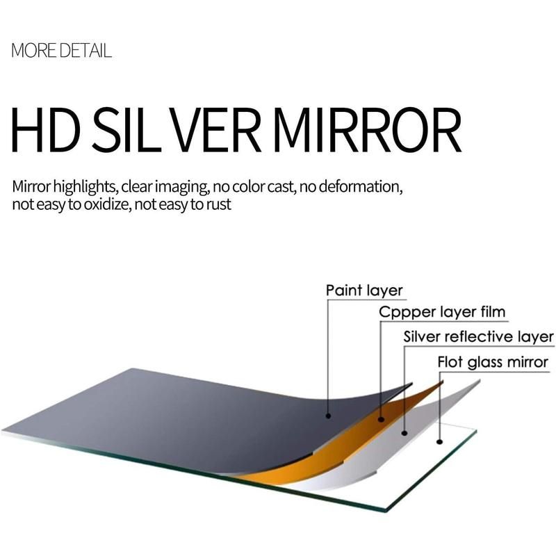 Full Length Mirror Floor Mirror Large Wall Mounted Mirror Bedroom Mirror Dressing Mirror Aluminum Alloy Thin Frame (64