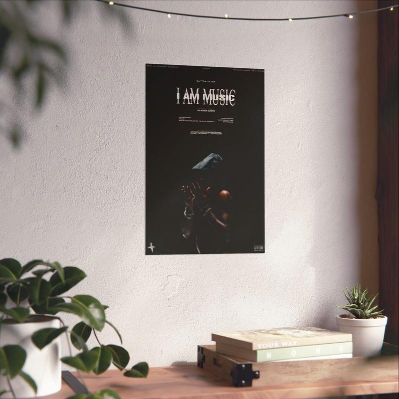 PHYSICAL I Am Music - Playboi Carti Poster - Playboi Carti Music Poster, I Am Music Album Art, Hip Hop Fan Room Decor, Playboi Carti Wall Art