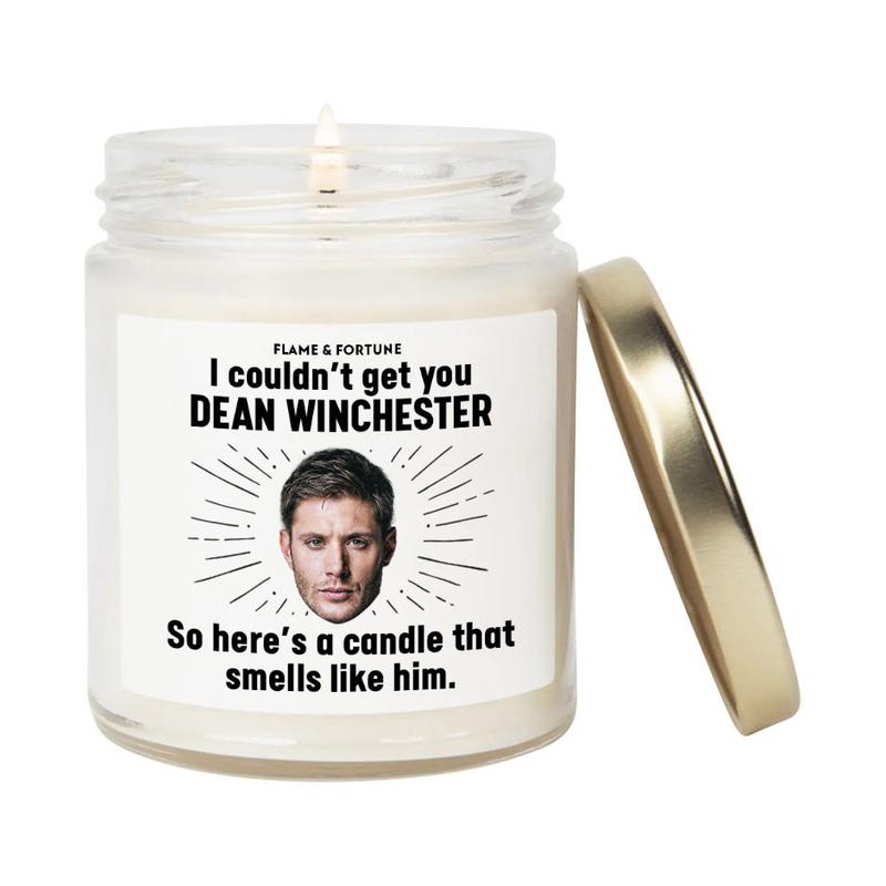 Smells like Dean Winchester Candle | Dean Winchester Fan Gift, Best Friend Gifts, Fandom Inspired Candle | Soy Wax Scent Candle