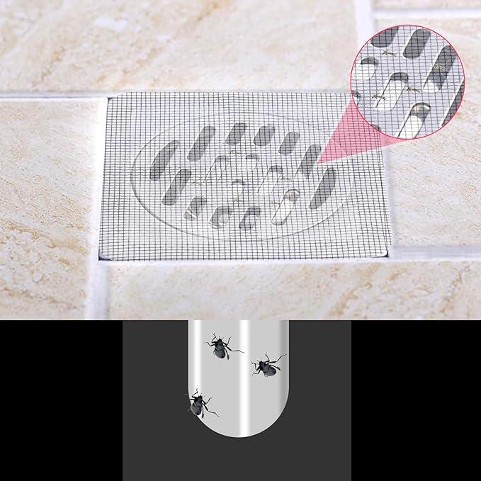 30 PCS Disposable Shower Drain Hair Catcher, 4