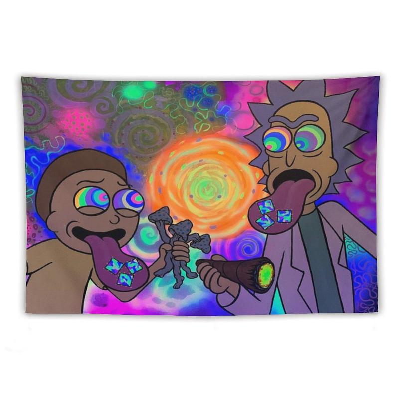 Anime Tapestry Wall Hanging Tapestry for Bedroom Aesthetic Living Room Cool Funny Tapestries