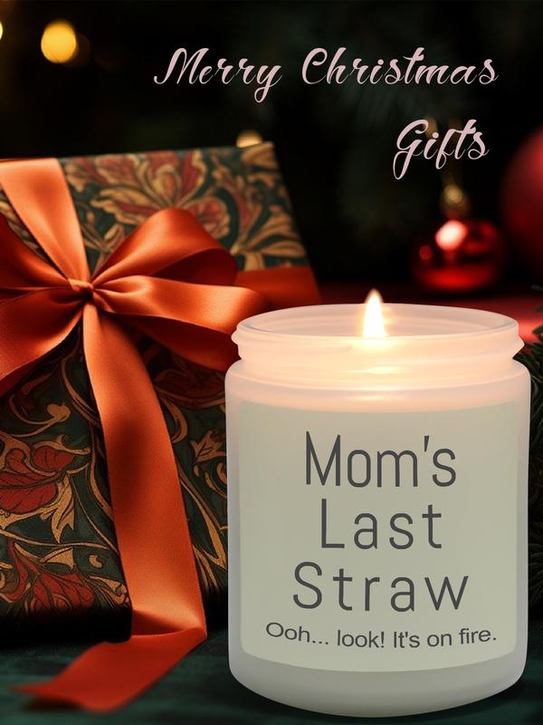 Gift for Mom and Women, Lavender Scented Candle for Birthday Christmas Mothers Gifts Day from Daughter Son. Happy Retirement party last nerve